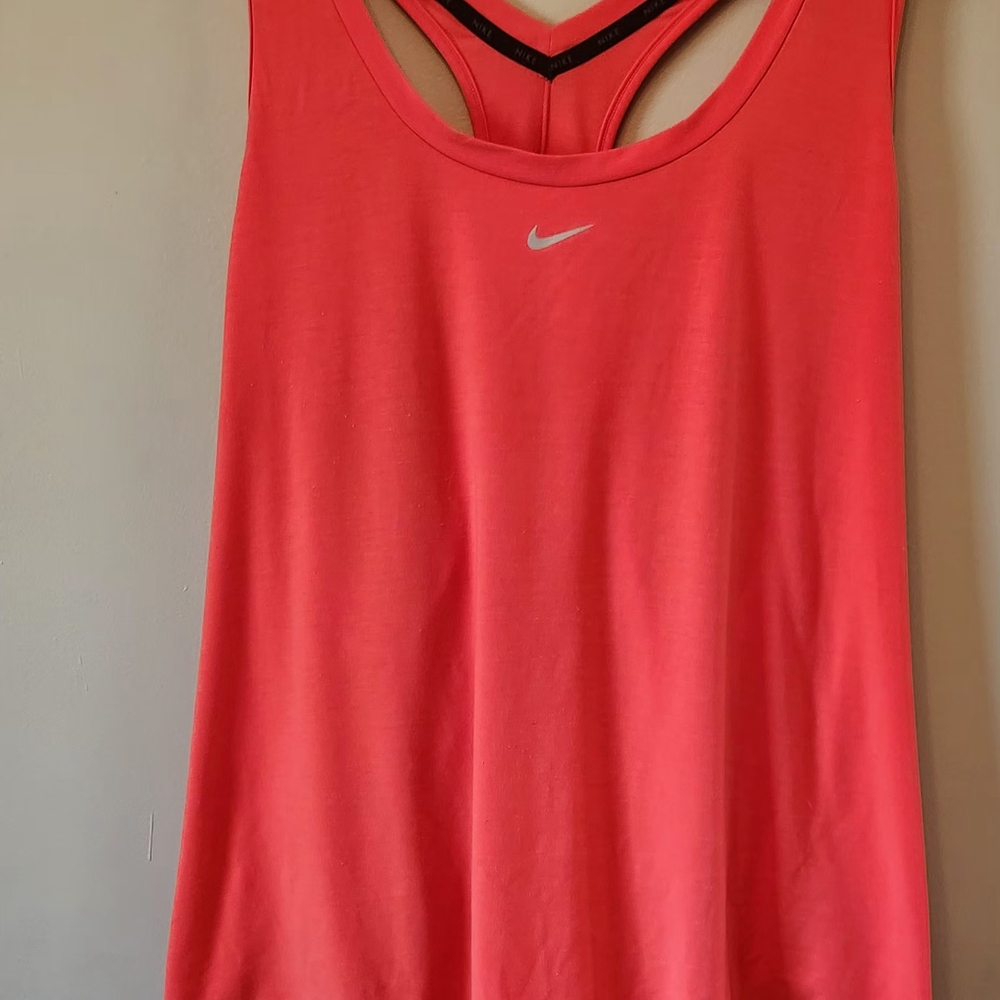 Nike Women's Racerback Berry Red Tank Top Plus 3XL